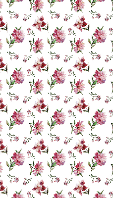 Store enrouleur Fleur rose