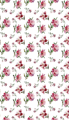 Store enrouleur Fleur rose