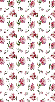 Store enrouleur Fleur rose