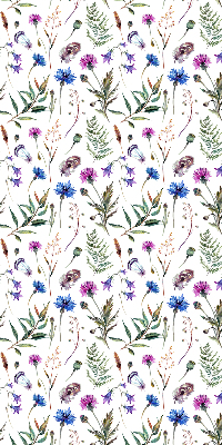 Store intérieur Fleurs colorées