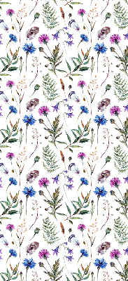 Store intérieur Fleurs colorées