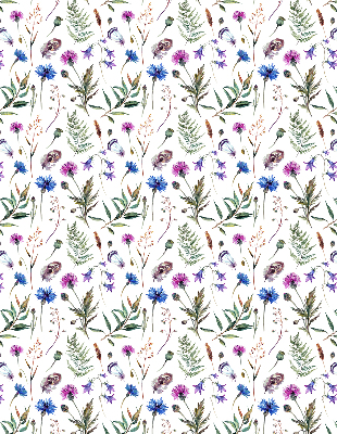 Store intérieur Fleurs colorées