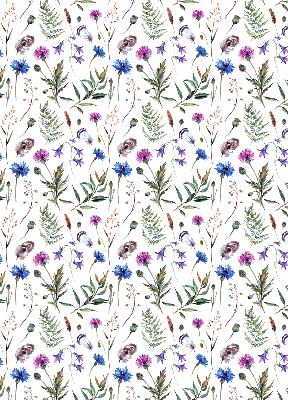 Store intérieur Fleurs colorées