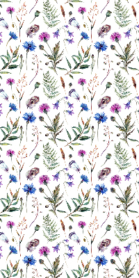 Store intérieur Fleurs colorées