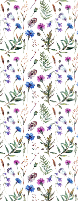 Store intérieur Fleurs colorées