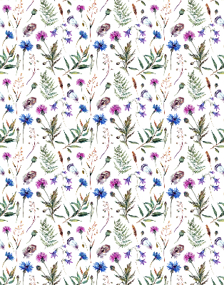 Store intérieur Fleurs colorées