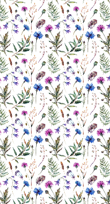 Store intérieur Fleurs colorées