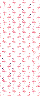 Store enrouleur Flamants roses