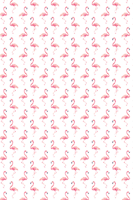 Store enrouleur Flamants roses