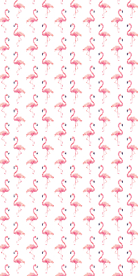 Store enrouleur Flamants roses