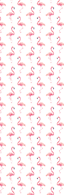 Store enrouleur Flamants roses