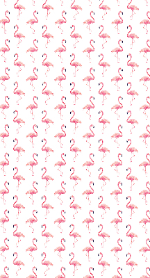 Store enrouleur Flamants roses