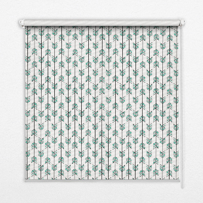 Store intérieur Petits sapins colorés