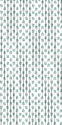 Store intérieur Petits sapins colorés