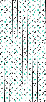 Store intérieur Petits sapins colorés