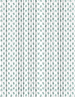 Store intérieur Petits sapins colorés