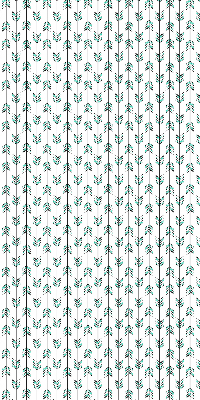 Store intérieur Petits sapins colorés