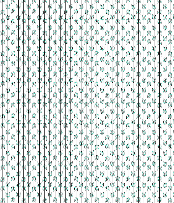 Store intérieur Petits sapins colorés