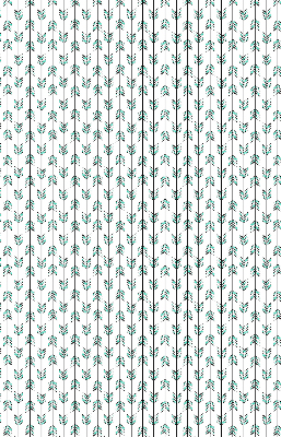 Store intérieur Petits sapins colorés