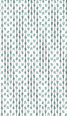 Store intérieur Petits sapins colorés