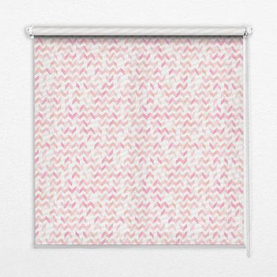 Store enrouleur Flèches roses haut et bas