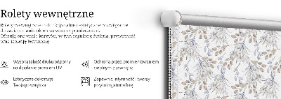 Store intérieur Fleurs blanches