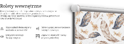 Store enrouleur Feuilles