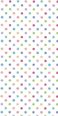 Store intérieur Points colorés