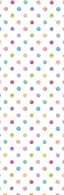 Store intérieur Points colorés