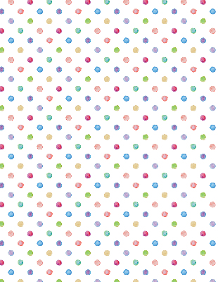 Store intérieur Points colorés