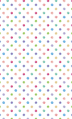 Store intérieur Points colorés