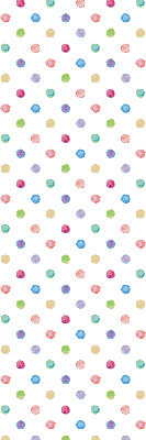 Store intérieur Points colorés