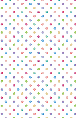 Store intérieur Points colorés