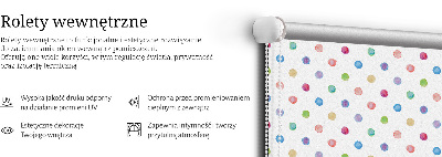 Store intérieur Points colorés