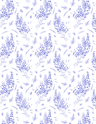 Store intérieur Plantes violettes