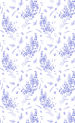 Store intérieur Plantes violettes