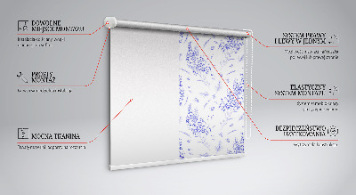 Store intérieur Plantes violettes