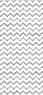 Store intérieur Zigzags horizontaux gris