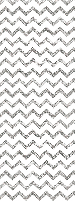 Store intérieur Zigzags horizontaux gris