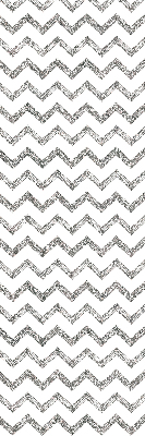 Store intérieur Zigzags horizontaux gris