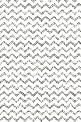 Store intérieur Zigzags horizontaux gris