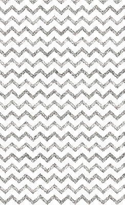 Store intérieur Zigzags horizontaux gris