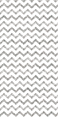 Store intérieur Zigzags horizontaux gris