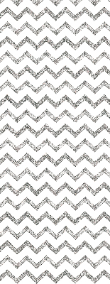 Store intérieur Zigzags horizontaux gris