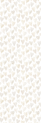 Store intérieur Coeurs beiges