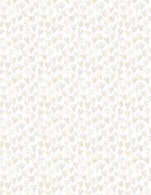 Store intérieur Coeurs beiges