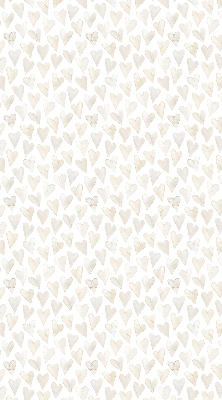 Store intérieur Coeurs beiges