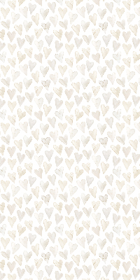 Store intérieur Coeurs beiges