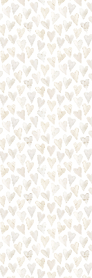 Store intérieur Coeurs beiges