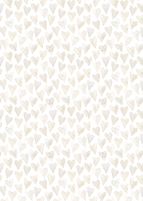 Store intérieur Coeurs beiges